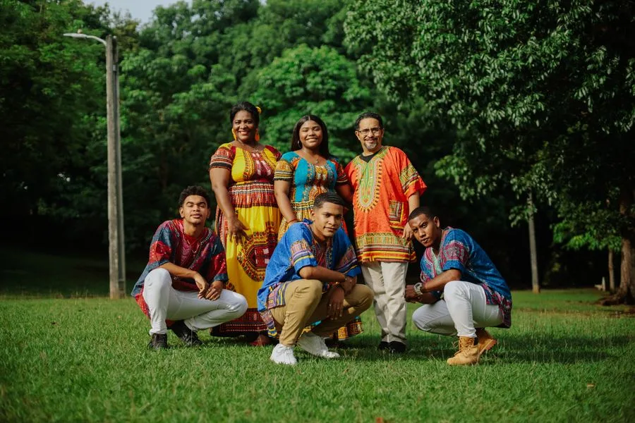 A family supported at home
